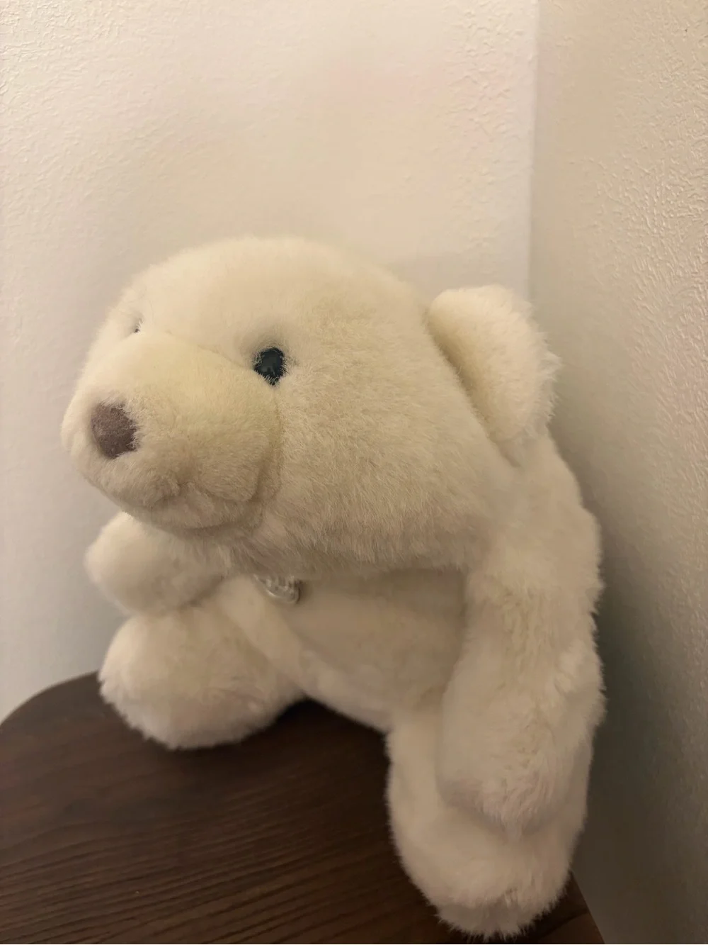 Classic GUND PLATINUM Edition White POLAR BEAR SNUFFLES 12